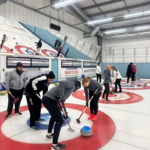 Curling-Trophy