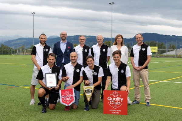 Der FC Stäfa ist SFV Quality Club!