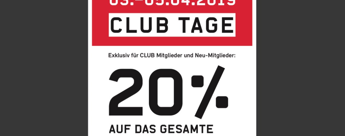 Ochsner Sport Clubtage - verlängert bis Sonntag!