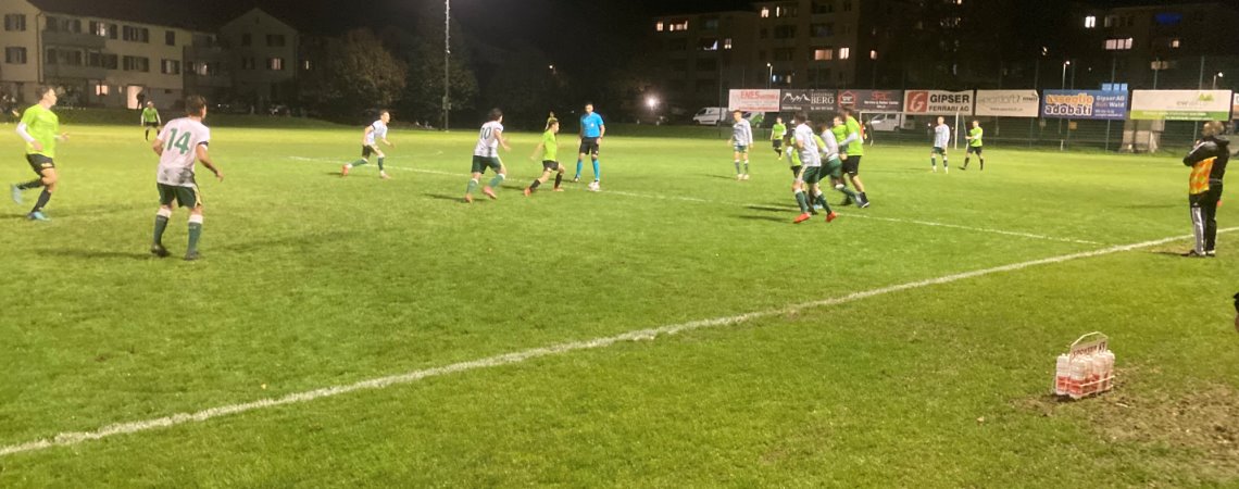 Das Spitzenspiel in Wald hielt nicht 90 Minuten an, nach einer sehr guten ersten Halbzeit spielte Stäfa eine zweite zum vergessen.