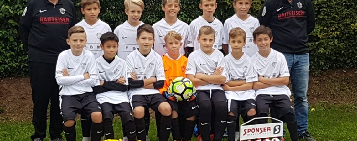 FC Stäfa Junioren D c mit 9:2 Kantersieg gegen Rüti b